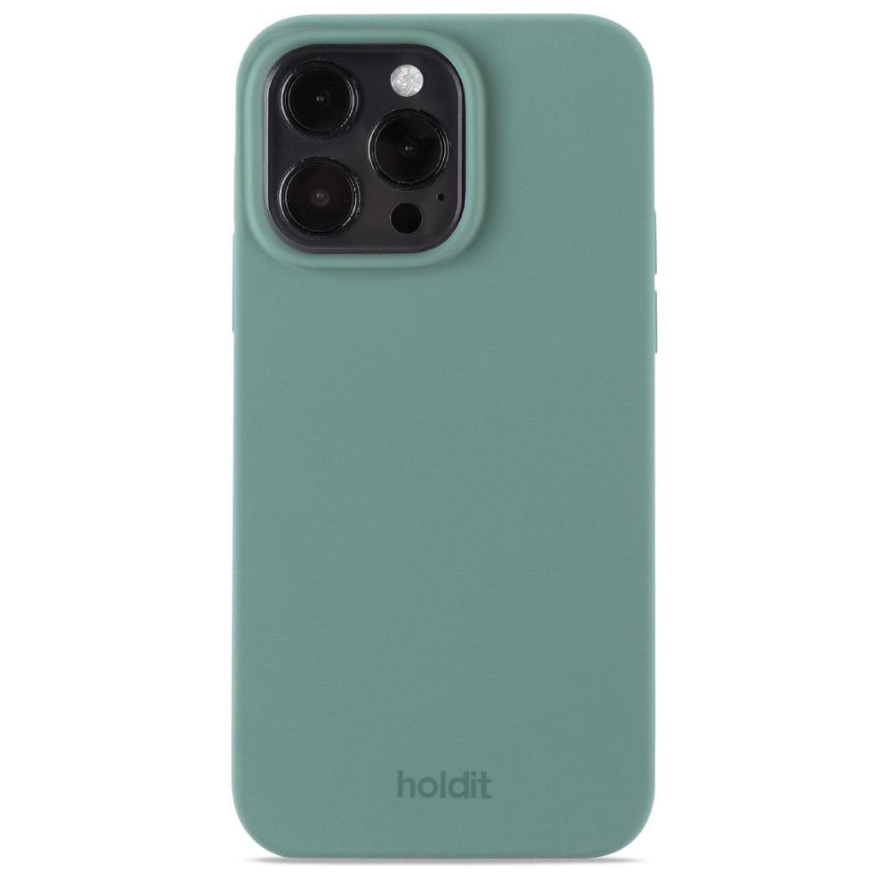holdit holdit iPhone 15 Pro Max Mobilskal Silikon Moss Green
