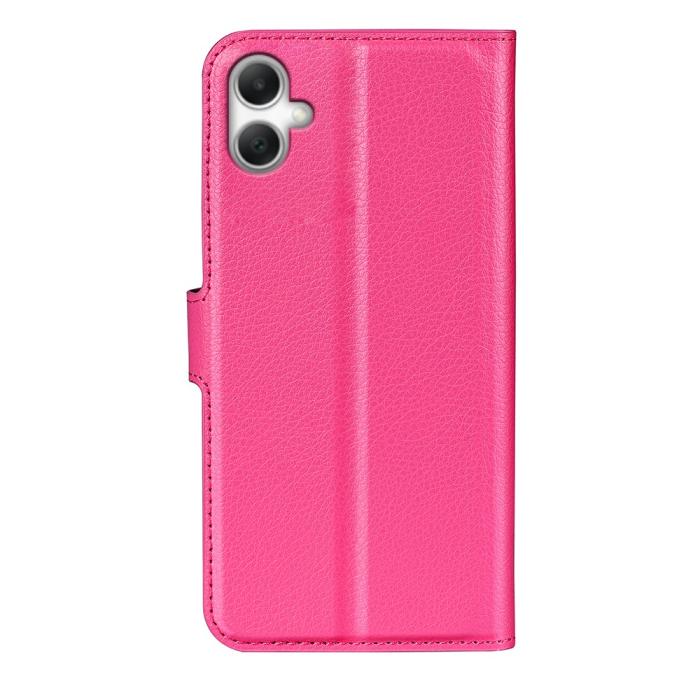 Bild 3,  Samsung Galaxy A07 Fodral Litchi Läder Rosa