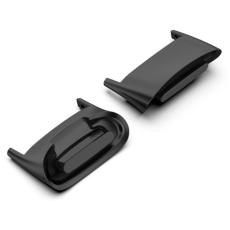  F&auml;sten F&ouml;r Fitbit Charge 5 Metallarmband Svart