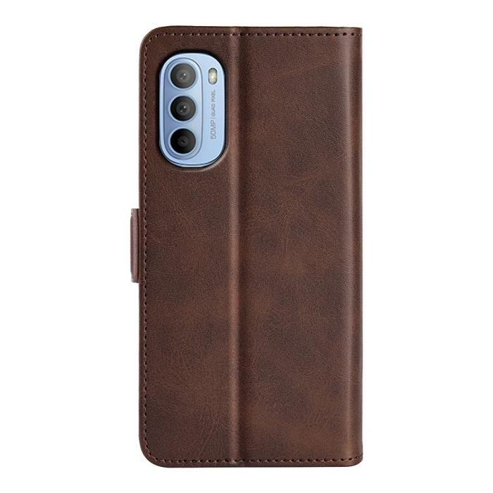 Bild 3,  Motorola Moto G31 / G41 Fodral Med Magnetisk Stängning Brun
