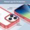 iPhone 14 Pro Skal Akryl/TPU Hybrid Orange
