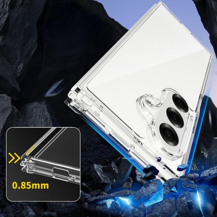 Bild 2, Tech-Protect Tech-Protect Galaxy Z Fold 7 Skal FlexAir Hybrid Transparent
