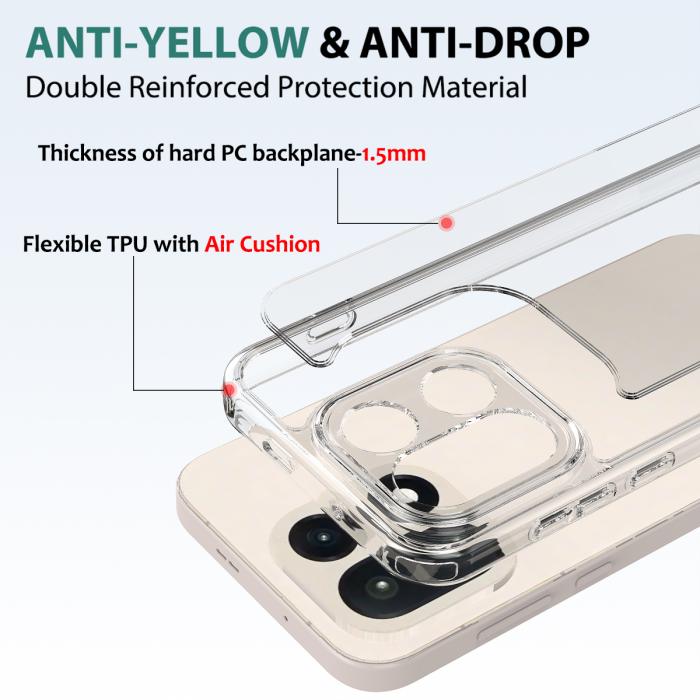 Bild 4,  OnePlus 15 Skal Shockproof Hybrid Transparent