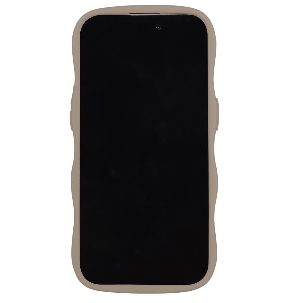 holdit holdit iPhone 12/12 Pro Skal Wavy Mocha Brown Transparent