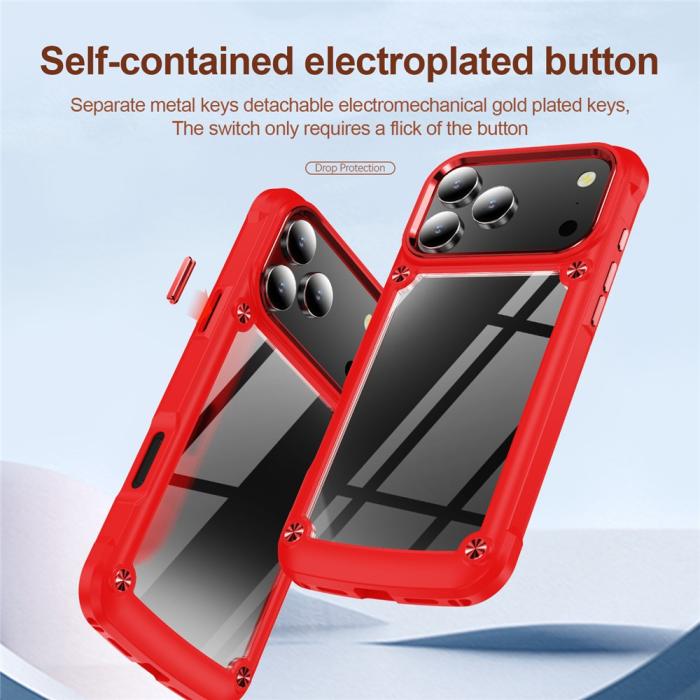 Bild 6,  iPhone 17 Pro Max Skal Xtreme Shockproof Hybrid Röd