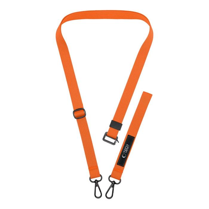Bild 4, Tech-Protect Tech-Protect Mobilsnöre CrossBody Rope Cosmic Orange