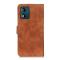 KHAZNEH KHAZENH Motorola Moto E13 Fodral Retro Läder Brun