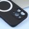  iPhone 15 Pro Skal MagSafe Liquid Silikon Svart