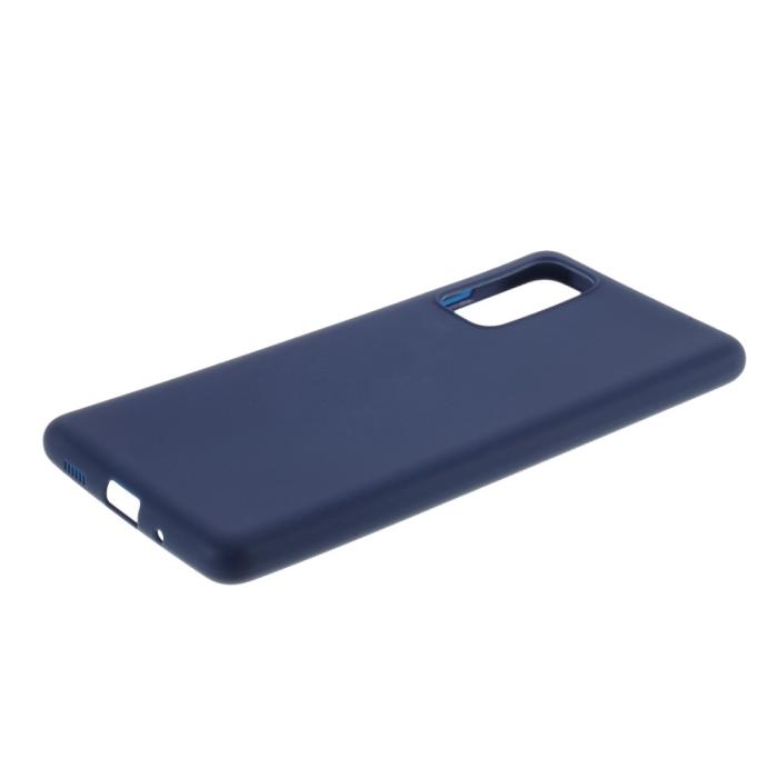Bild 4,  Samsung Galaxy S20 FE - Matt TPU Skal - Mörk Blå
