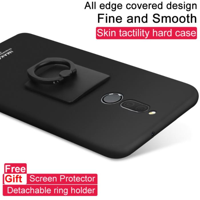 Bild 2, IMAK Huawei Mate 10 Lite - IMAK Ring Skal - Metal Black