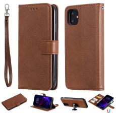  iPhone 11 - Pl&aring;nboksfodral/Magnet Skal 2in1 - Brun