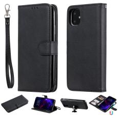  iPhone 11 - Pl&aring;nboksfodral/Magnet Skal 2in1 - Svart