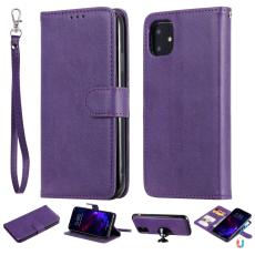  iPhone 11 - Pl&aring;nboksfodral/Magnet Skal 2in1 - Lila
