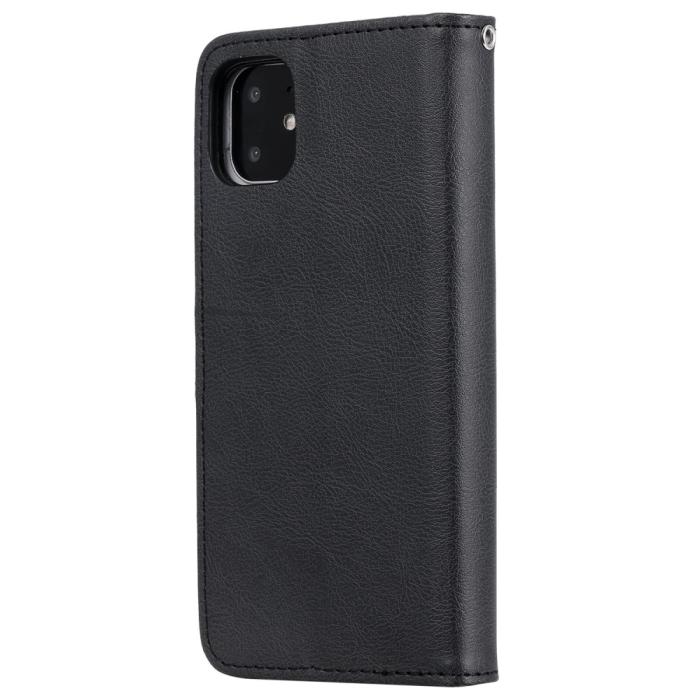 Bild 3,  iPhone 11 - Plånboksfodral/Magnet Skal 2in1 - Svart