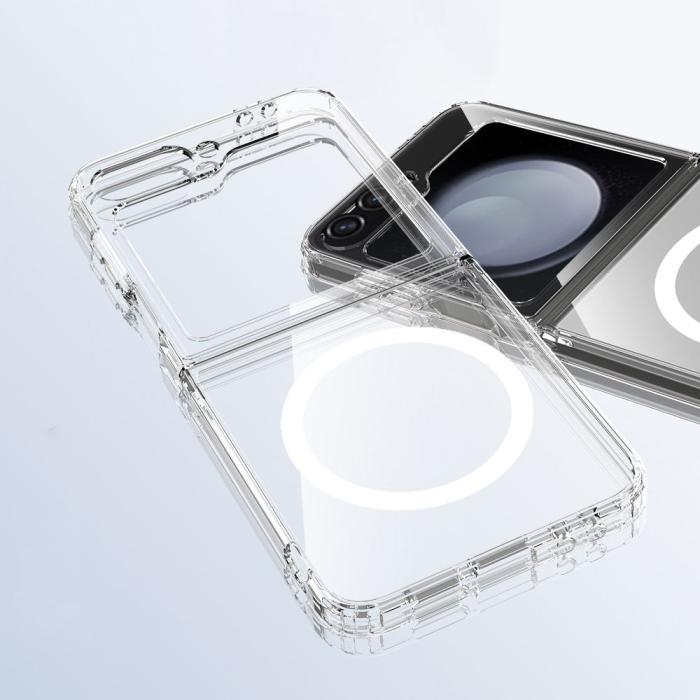 Bild 3, Tech-Protect Tech-Protect Galaxy Z Flip 7 FE/Flip 6 Skal MagSafe FlexAir Transparent
