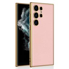 GKK GKK Samsung Galaxy S24 Ultra Skal Slim Electroplate Ros&eacute;guld