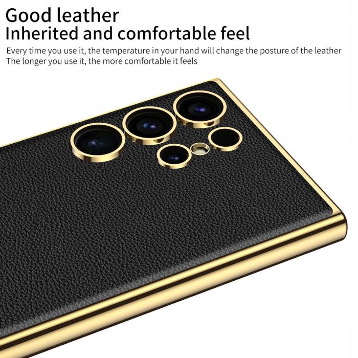 Bild 3, GKK GKK Samsung Galaxy S24 Ultra Skal Slim Electroplate Roséguld