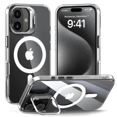 Tech-Protect Tech-Protect iPhone 16 Skal MagSafe MagStand Clear