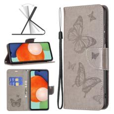  Samsung Galaxy A13 4G Fodral Butterfly Tryck Gr&aring;