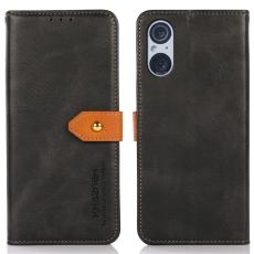 KHAZNEH KHAZNEH Sony Xperia 5 V Fodral Dual-Color Svart