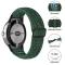  Google Pixel Watch / Watch 2 Justerbart Nylon Armband Grön