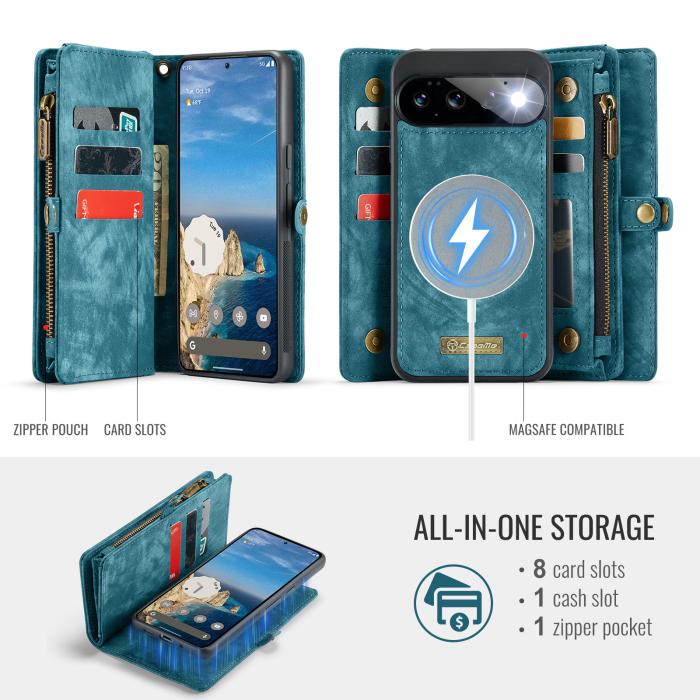 Bild 3, CASEME CASEME Google Pixel 11 / 11 Pro Fodral 2in1 Multifunktionell