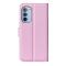  Motorola Moto G31 / G41 Fodral Litchi Textur Ljus Rosa
