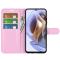  Motorola Moto G31 / G41 Fodral Litchi Textur Ljus Rosa