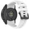  Garmin Instinct 3 50 mm Klockarmband Silikon Vit