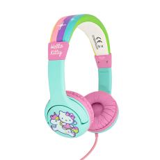OTL Hello Kitty H&ouml;rlur F&ouml;r Barn On-Ear Gr&ouml;n/Rosa Enh&ouml;rning