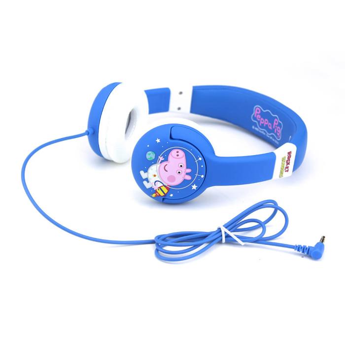 Bild 3, OTL Peppa Pig Hörlur För Barn On-Ear George Rocket