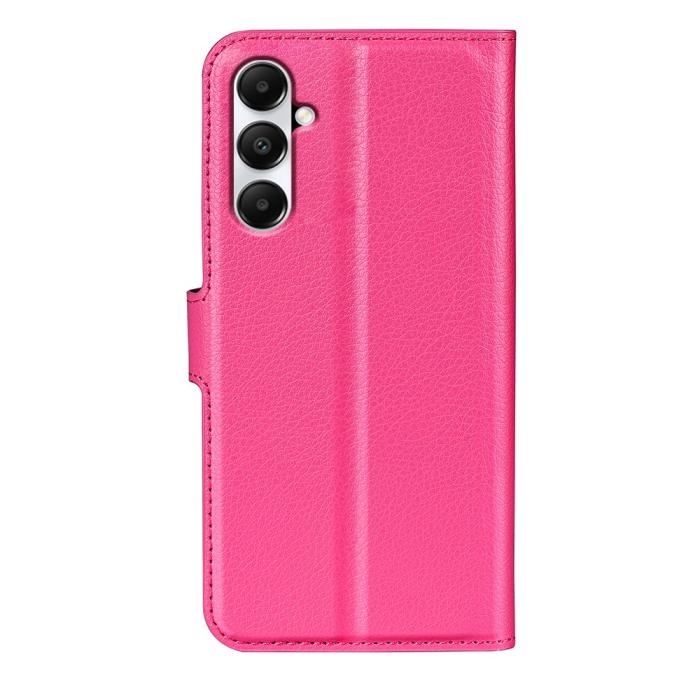 Bild 6,  Samsung Galaxy A05s 4G Fodral Litchi Läder Rosa