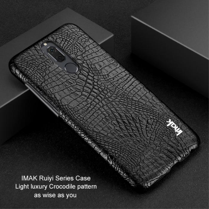 Bild 2, IMAK Huawei Mate 10 Lite - IMAK Krokodil Skal - Svart