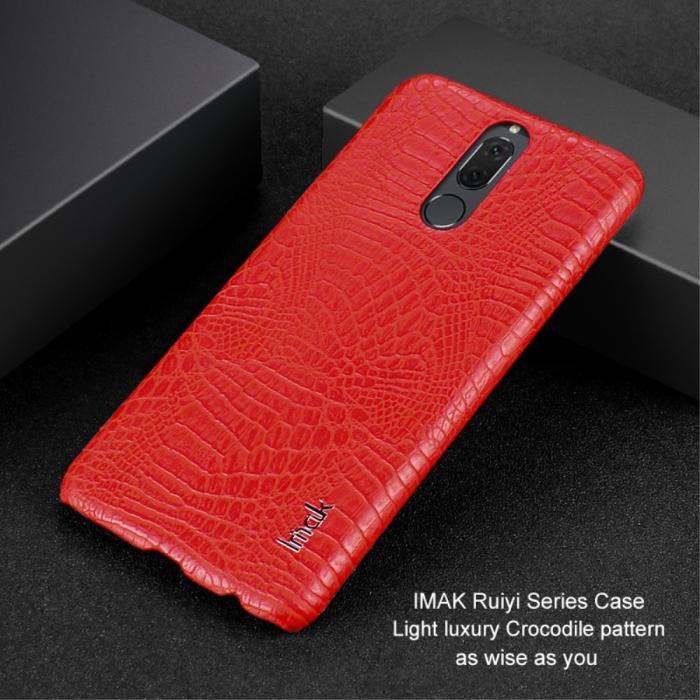Bild 2, IMAK Huawei Mate 10 Lite - IMAK Krokodil Skal - Röd
