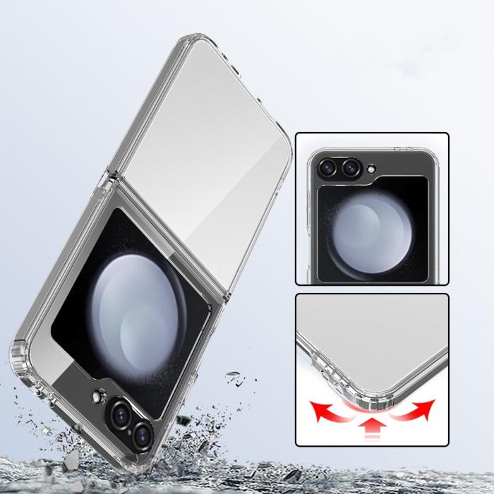 Bild 3, Tech-Protect Tech-Protect Galaxy Z Flip 7 FE / Flip 6 Skal FlexAir Transparent
