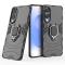  Samsung Galaxy S25 Edge Skal Ring Hybrid Armor Svart