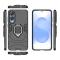  Samsung Galaxy S25 Edge Skal Ring Hybrid Armor Svart