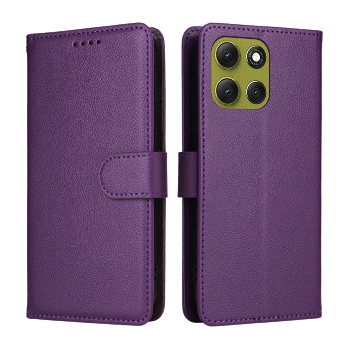 Bild 2,  Motorola Moto G86 Power / G86 5G Fodral Läder Lila
