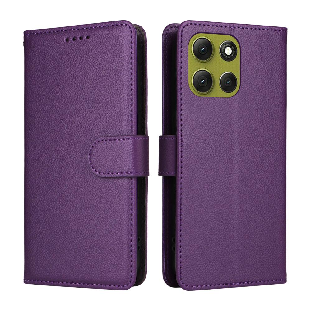  Motorola Moto G86 Power / G86 5G Fodral Läder Lila
