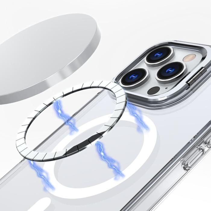 Bild 3, Tech-Protect Tech-Protect iPhone 16 Skal MagSafe MagStand Clear
