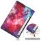  Samsung Galaxy Tab S9 FE Fodral Tri-Fold Läder Cosmic Space