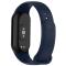  Xiaomi Smart Band 10/9/8 Armband Solid Silikon Mörk Blå