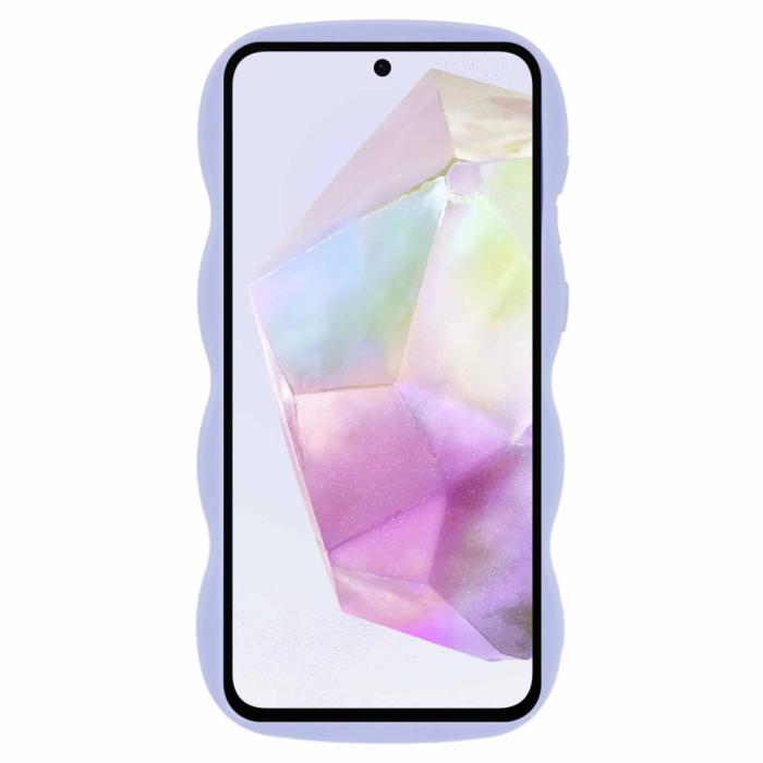 Bild 2,  Samsung Galaxy A56 5G / A36 5G Mobilskal Wavy Lila