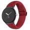  Google Pixel Watch / Watch 2 Justerbart Nylon Armband Röd