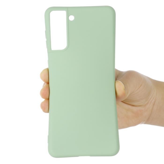 Bild 5,  Samsung Galaxy S21 FE Skal Liquid Silikon Grön