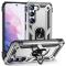  Samsung Galaxy S23 Plus Skal Ring Shockproof Hybrid Silver