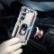  Samsung Galaxy S23 Plus Skal Ring Shockproof Hybrid Silver