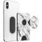 PopSockets PopSockets PopWallet+ Avtagbar Mobil Plånbok Dove White Marble