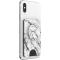 PopSockets PopSockets PopWallet+ Avtagbar Mobil Plånbok Dove White Marble
