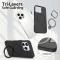  iPhone 16 Pro Skal MagSafe Kickstand Hybrid Svart